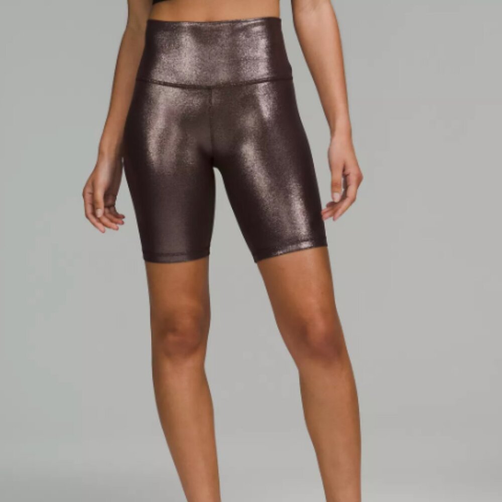 Lululemon Align High-Rise Short 8" *Shine, Size 6